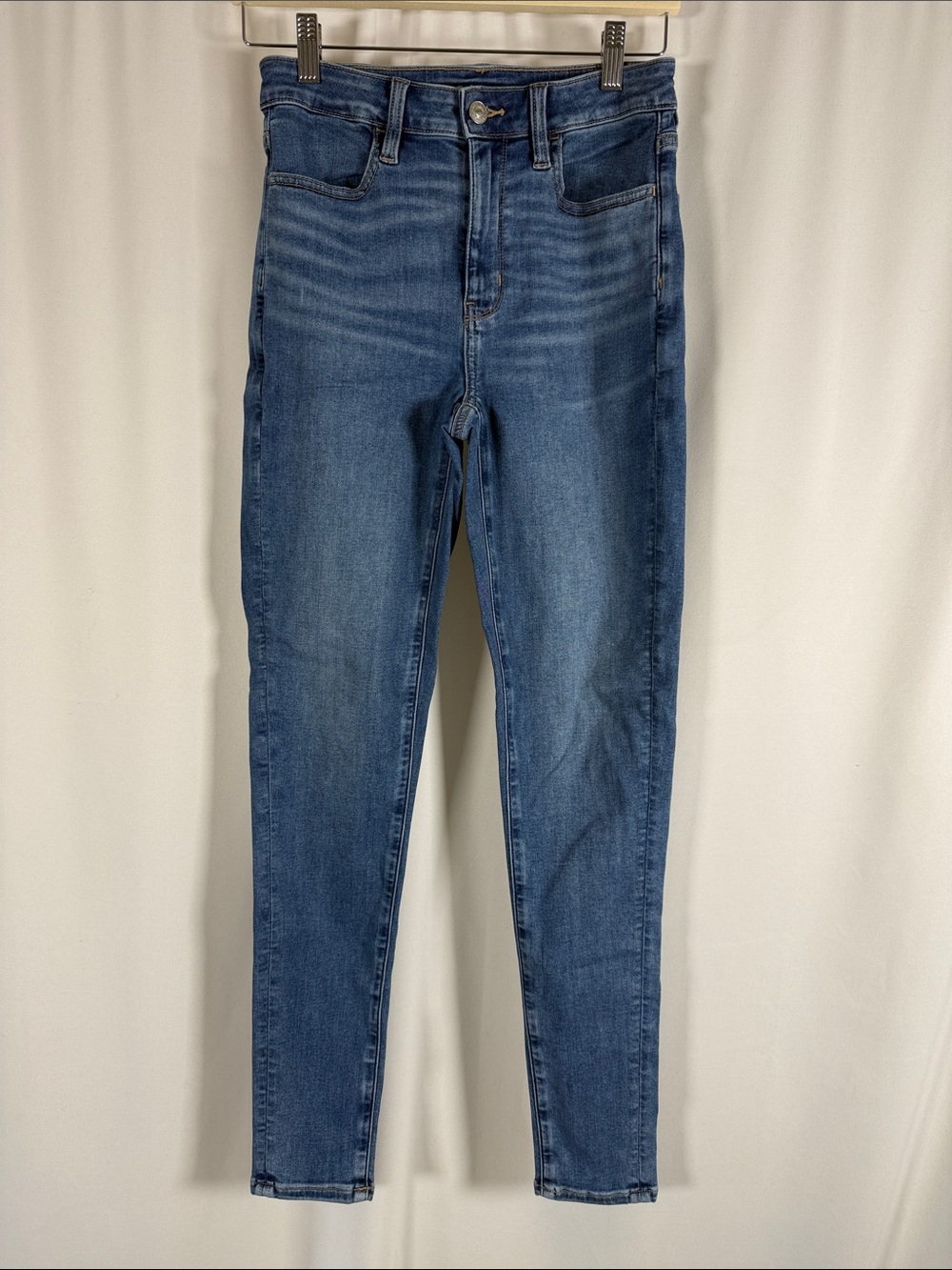 American Eagle Outfitters Super High-Rise Jegging Jeans - Medium Blue